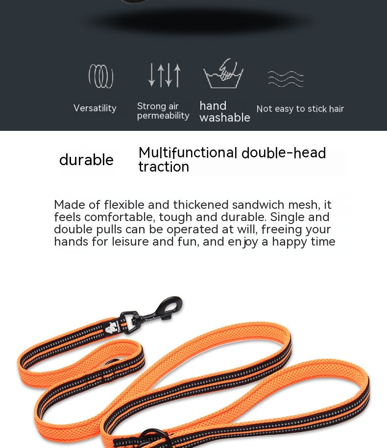 Multifunktionale Reflektierende Hundeleine – Bild 10 | LuxeStyle