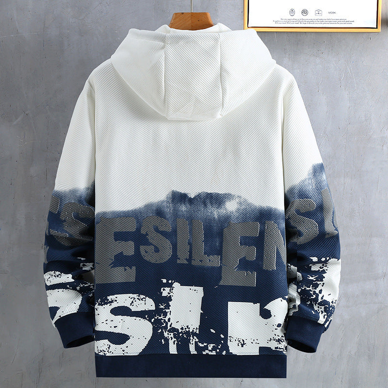 Hoodie mit Print für Herren in Übergrössen