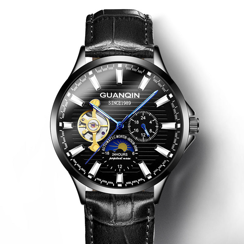 Männer-Skelett-Uhr mit mechanischem Zeiger – Bild 4 | LuxeStyle