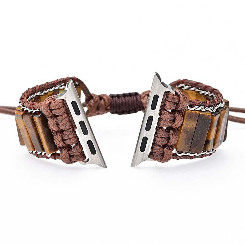Tigerauge Uhrenarmband im Bohème-Stil – Bild 2 | LuxeStyle