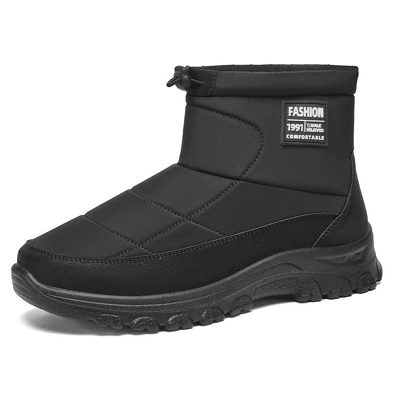 Herren High-Top Winterschuhe mit Samtfutter – Bild 2 | LuxeStyle