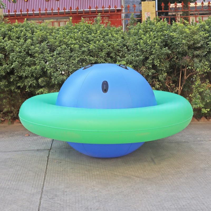 Aufblasbarer Blau-Grün Planeten-Schaukelstuhl