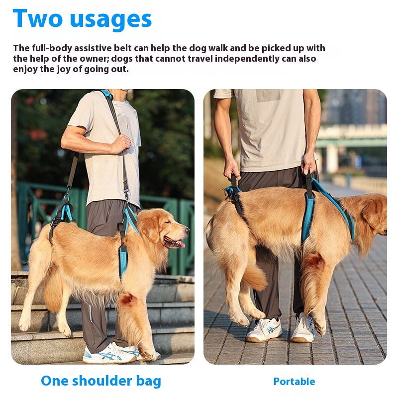 Hunde-Gehhilfe für Vorder- oder Hinterbeine