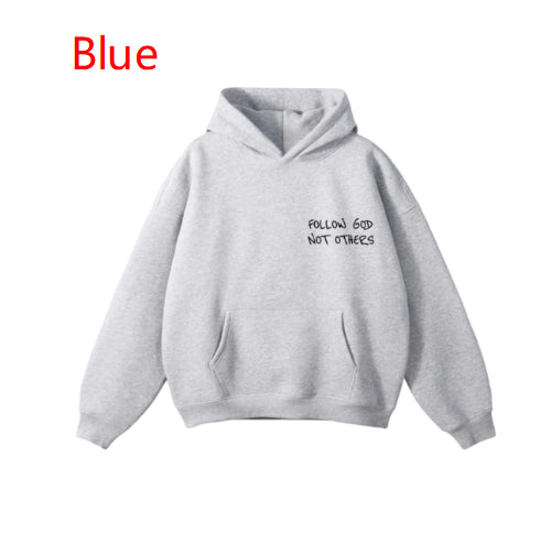 Lässiger Hoodie mit überschnittenen Ärmeln