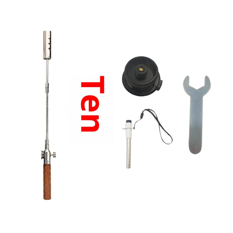 Handlicher Outdoor-Stabfeuerzeug mit Holzgriff – Bild 4 | LuxeStyle