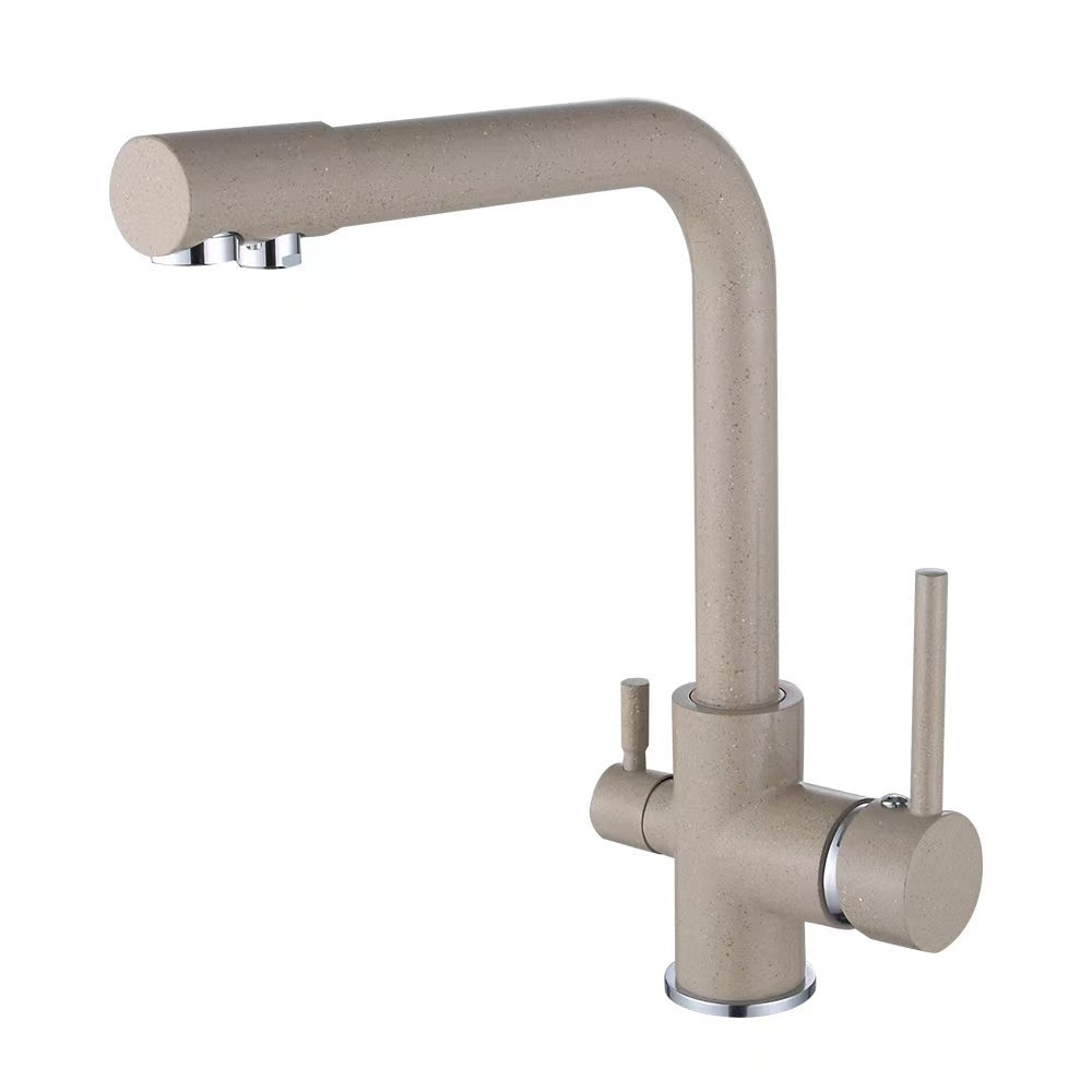 Kupfer Wasserhahn mit ausziehbarem Schlauch | LuxeStyle