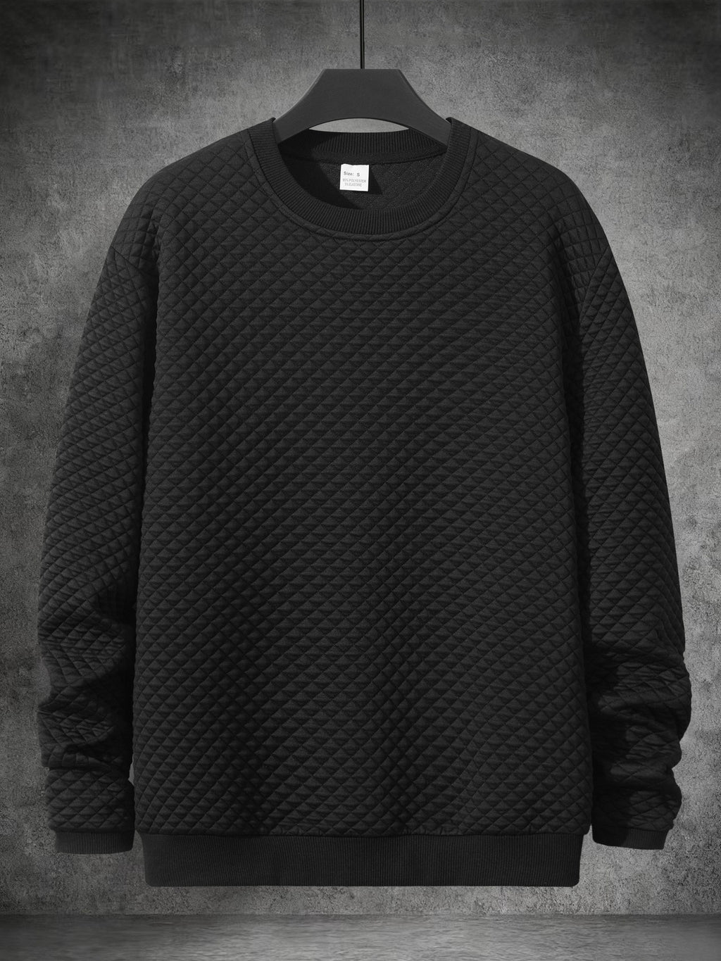 Herren-Pullover mit Stehkragen