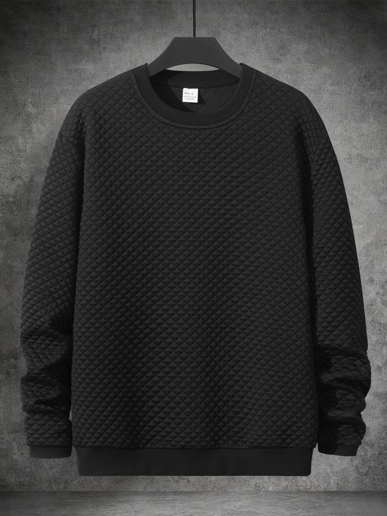 Herren-Pullover mit Stehkragen