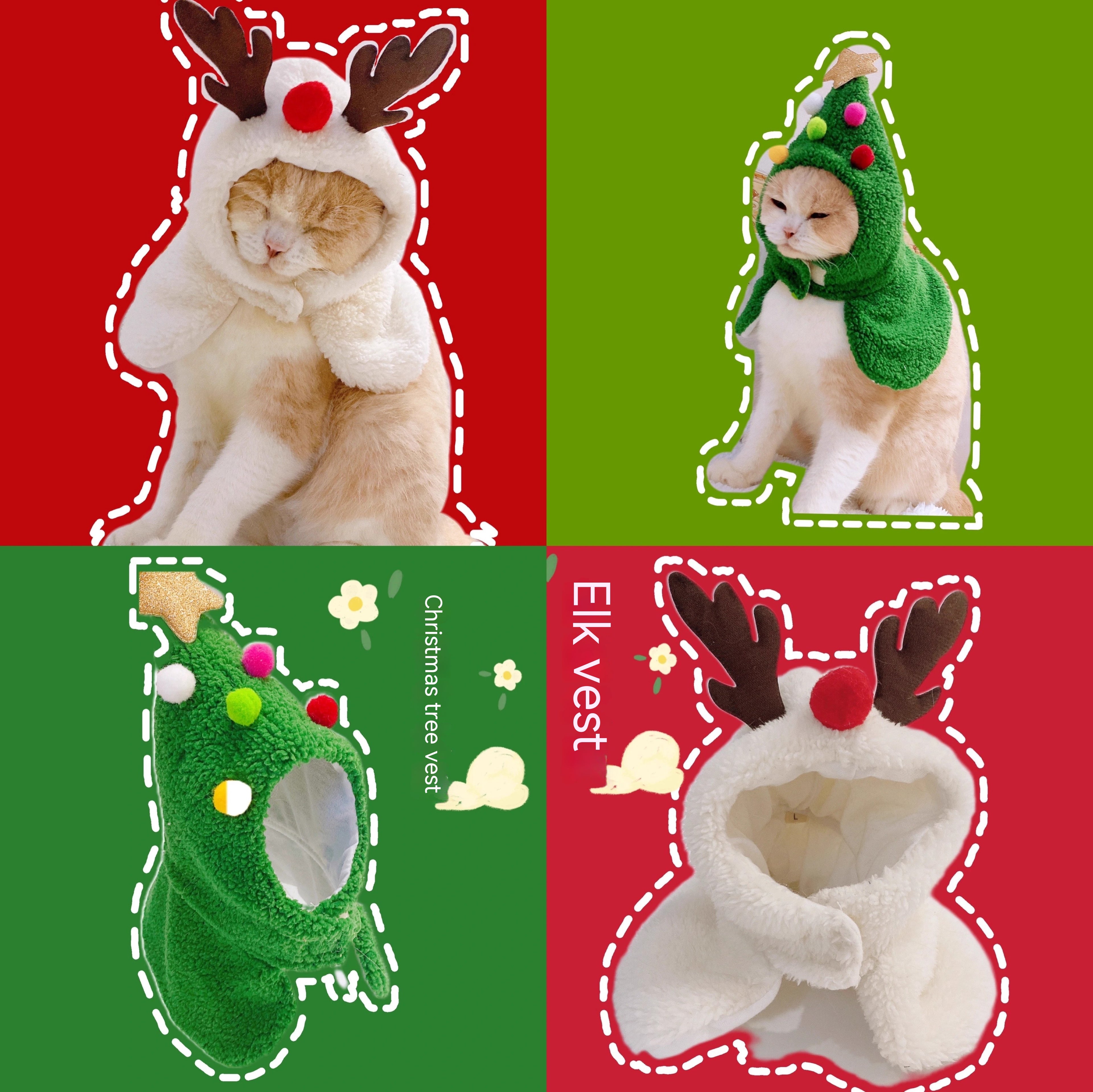 Weihnachtsschmuck für Katzen