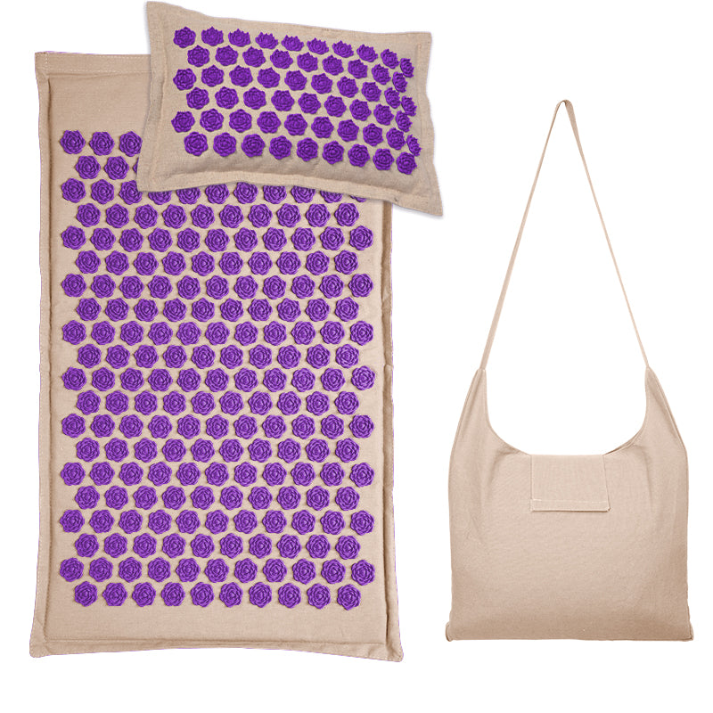 Akupressur-Kissen-Set aus Bio-Leinen – Bild 13 | LuxeStyle