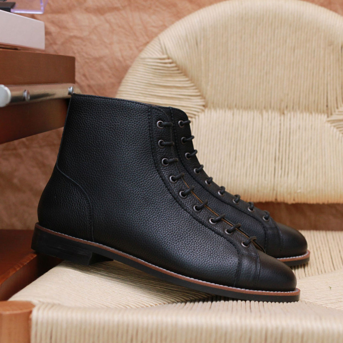 Herren Worker-Boots mit leichter Erhöhung – Bild 5 | LuxeStyle