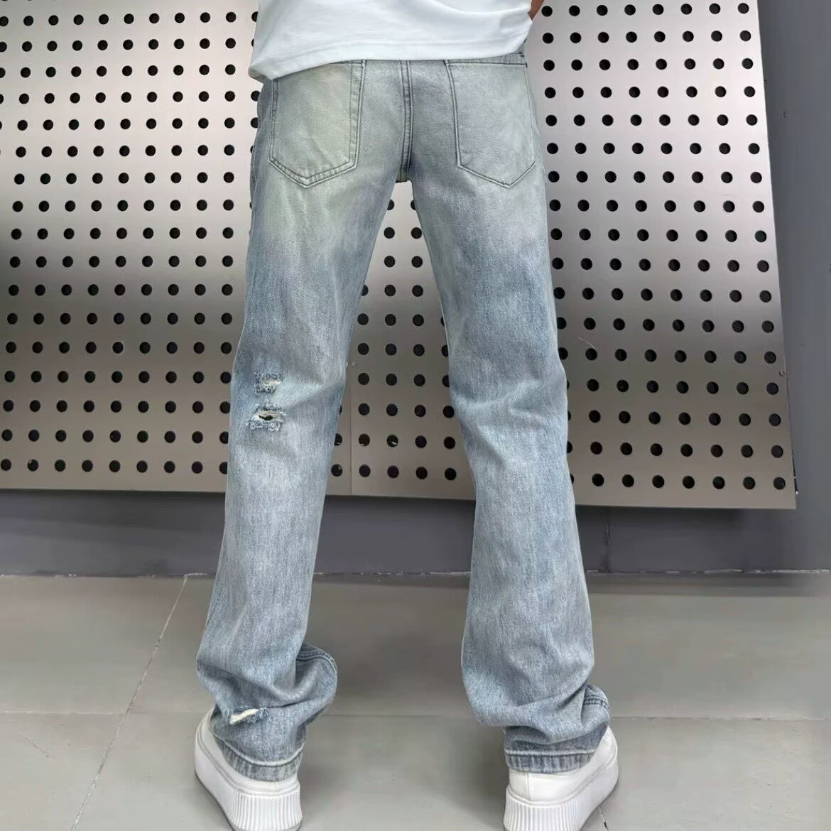 Lichtblaue Herrenjeans