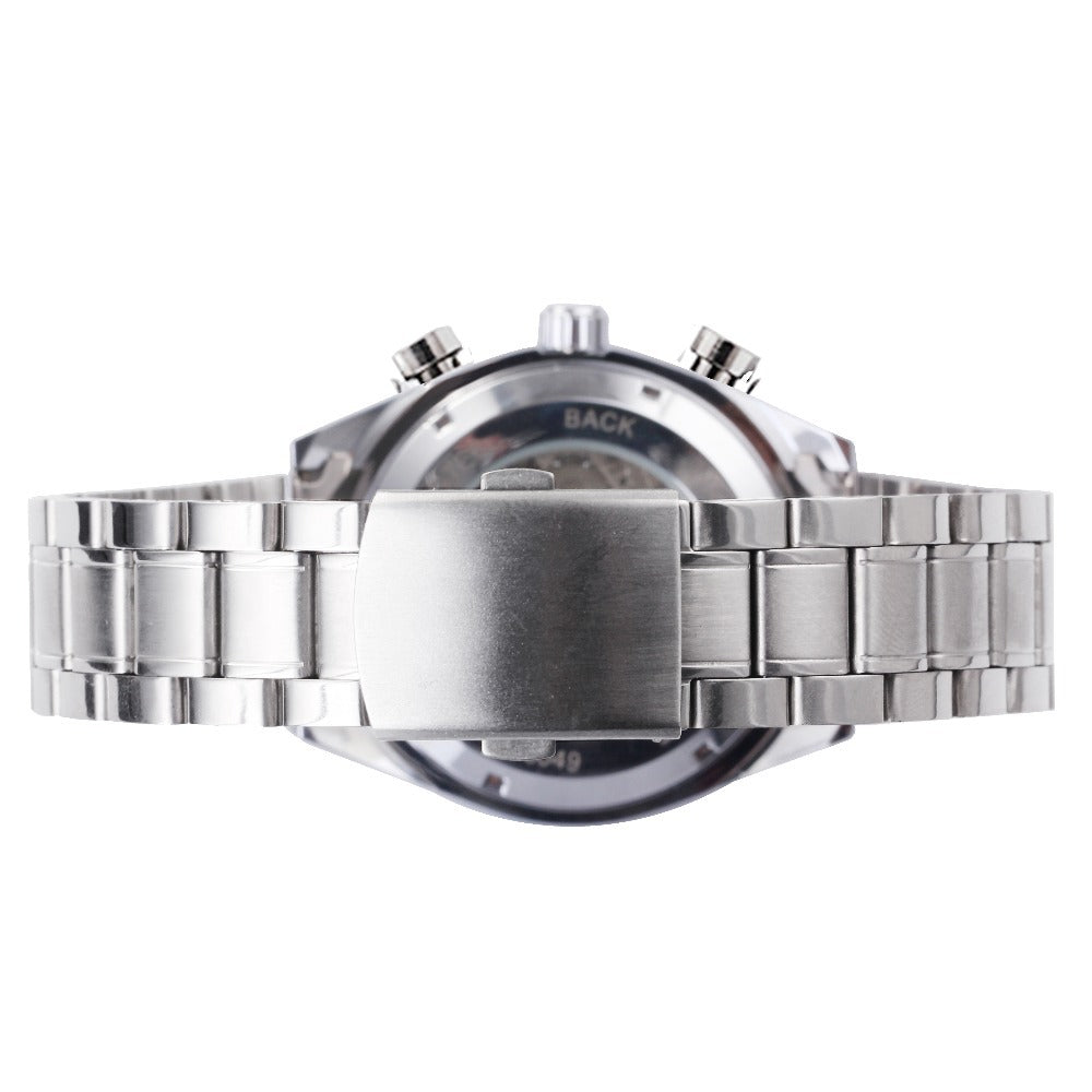 Herren Automatikuhr mit Stahlband | LuxeStyle