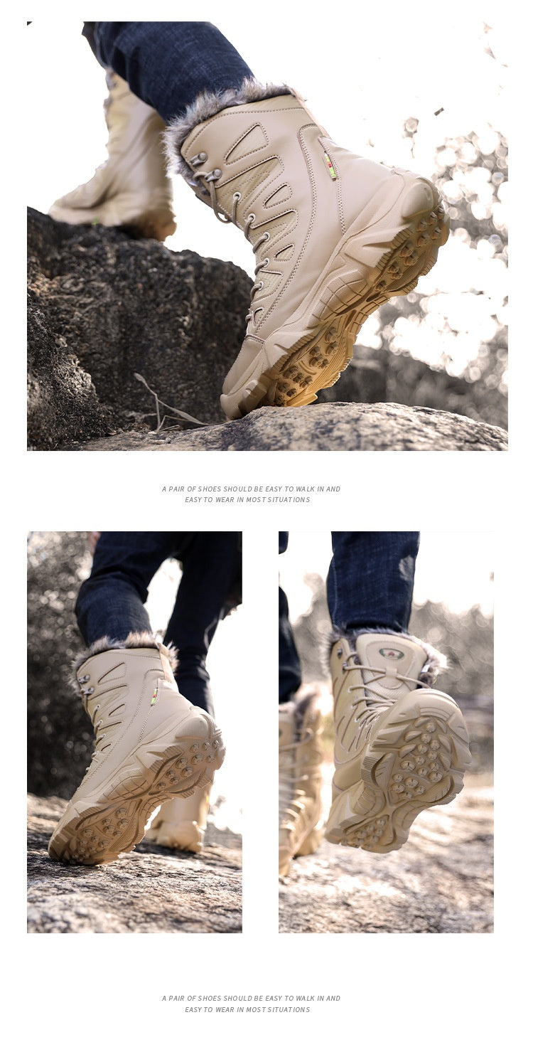 Gefütterte Winter-Boots mit Schnürung – Bild 1 | LuxeStyle