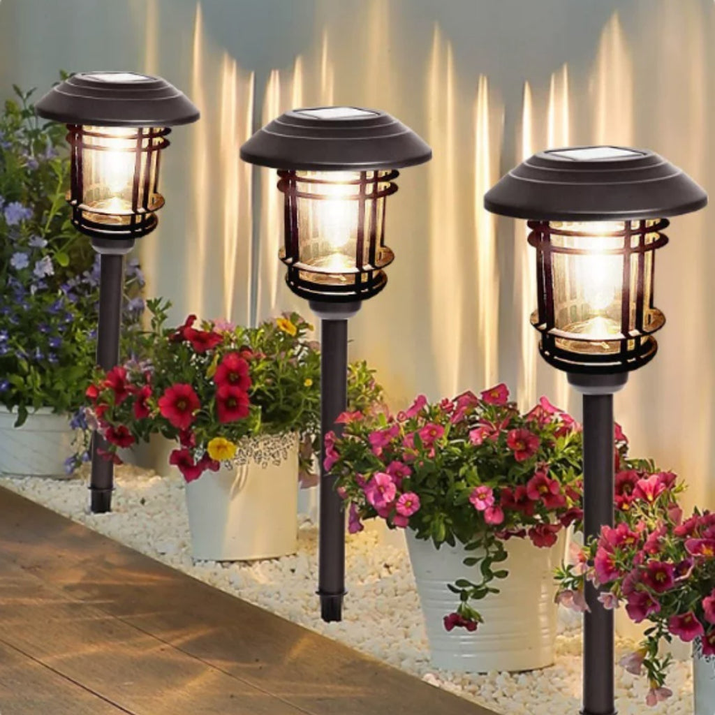 Solar-Leuchten Garten Set