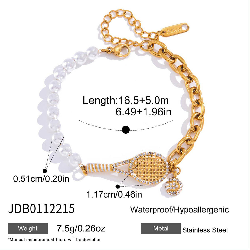Edelstahl-Zirkon-Armband – Bild 5 | LuxeStyle