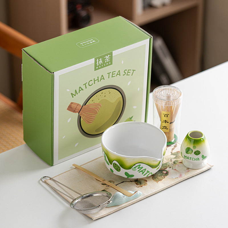 Matcha Besen und Schale Set
