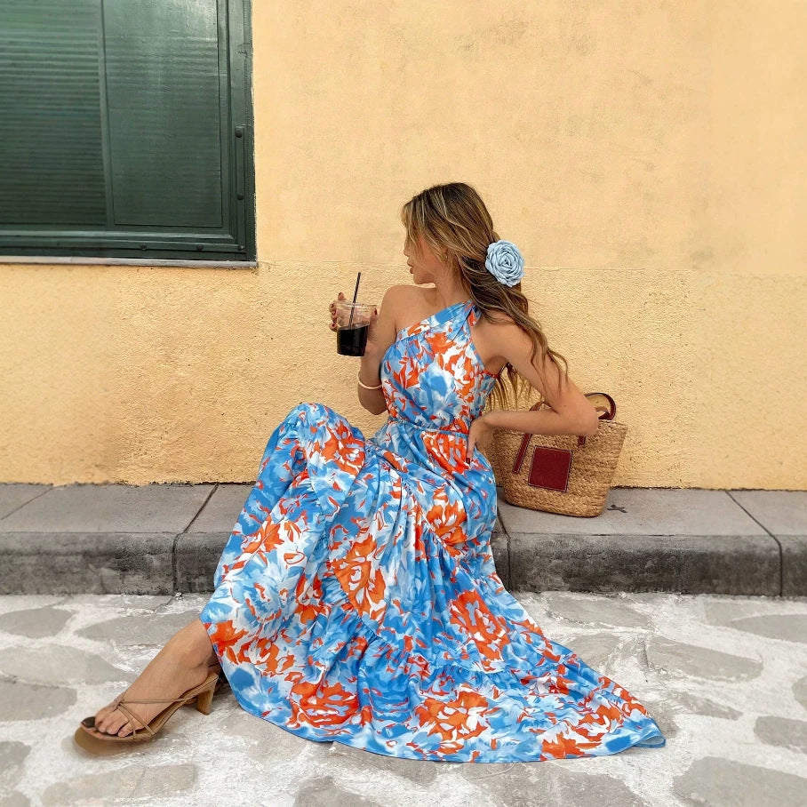 Elegantes ärmelloses Abendkleid