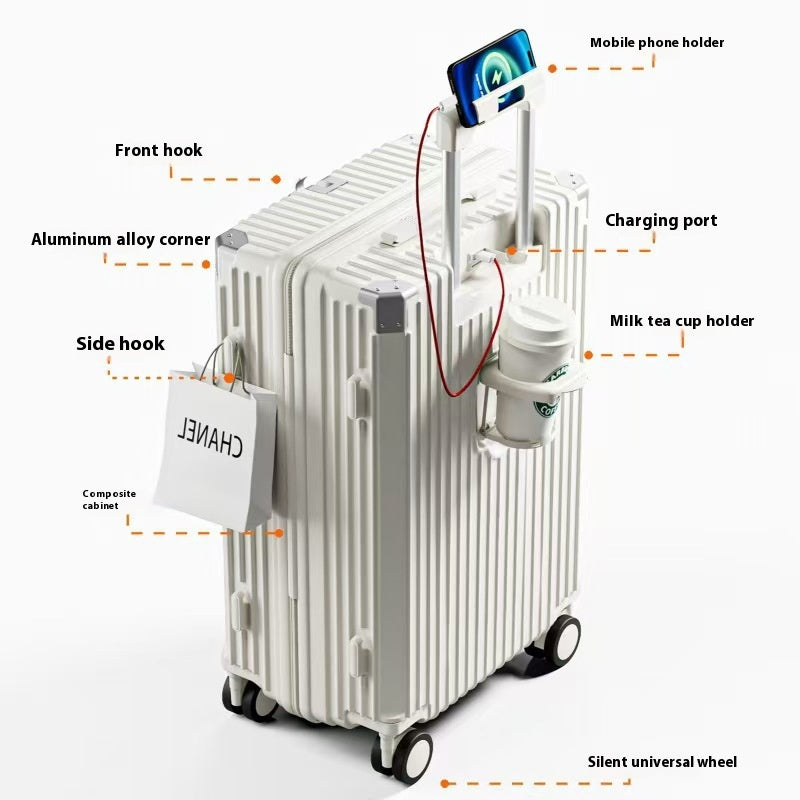 Multifunktionaler Anti-Sturz-Trolley mit verstärktem Fassungsvermögen