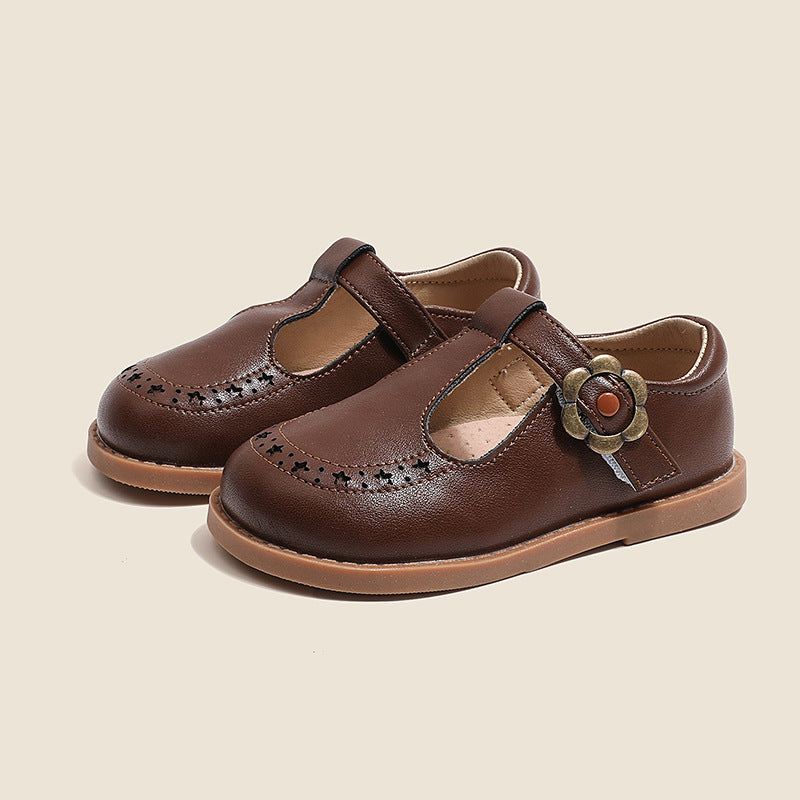 Prinzessinnen-Lederschuhe für Mädchen