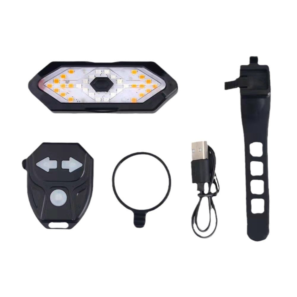 USB-Fahrradblinker mit Hupe