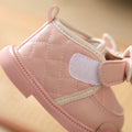 Mädchen Baby Baumwollschuhe mit Schleife – Bild 1 | LuxeStyle