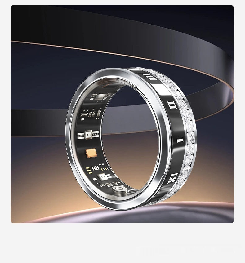 Intelligenter Ring mit Edelstein