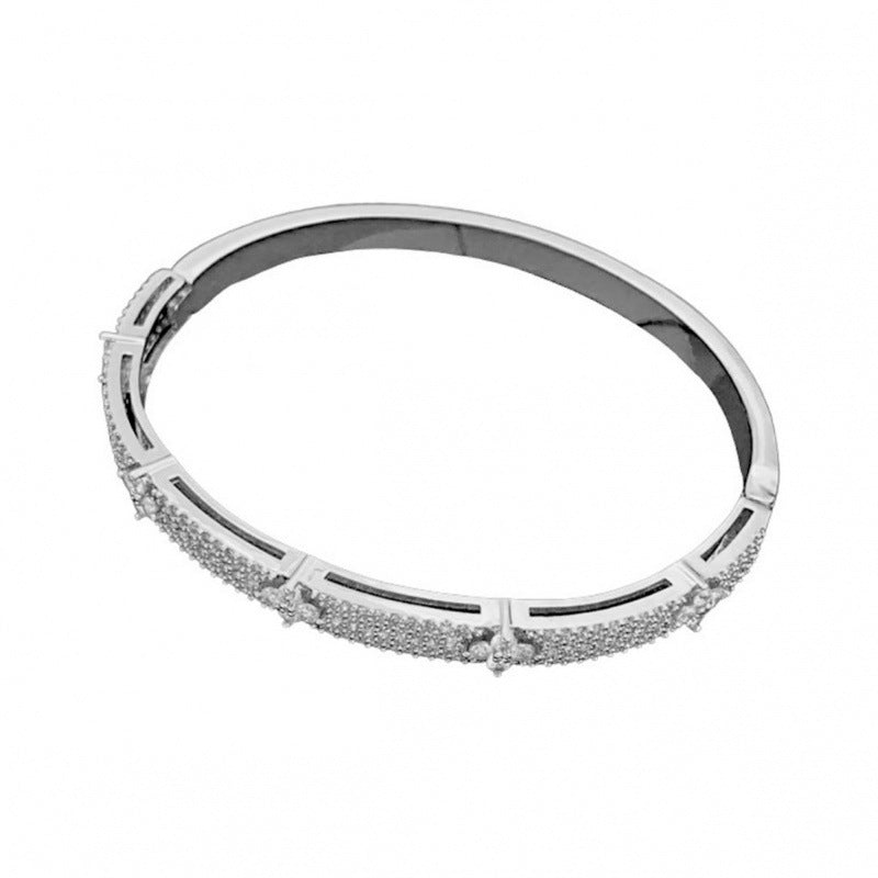 Blumen Armband mit Zirkonia – Bild 3 | LuxeStyle