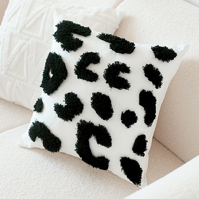 Retro Hasefell Schachbrett Sofakissen – Bild 9 | LuxeStyle