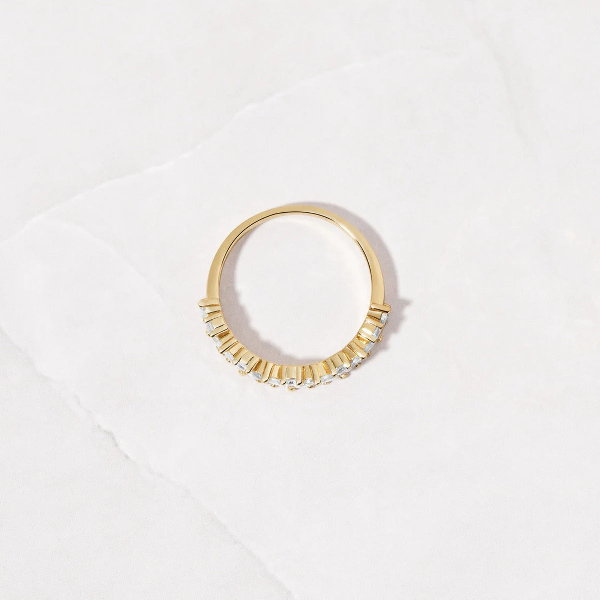 Sterling Silber Minimalistischer Ring – Bild 4 | LuxeStyle