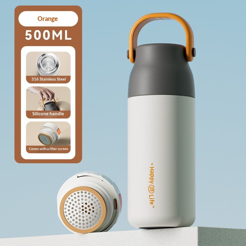 Isolierte 316 Edelstahl-Trinkflasche für Frauen – Bild 6 | LuxeStyle