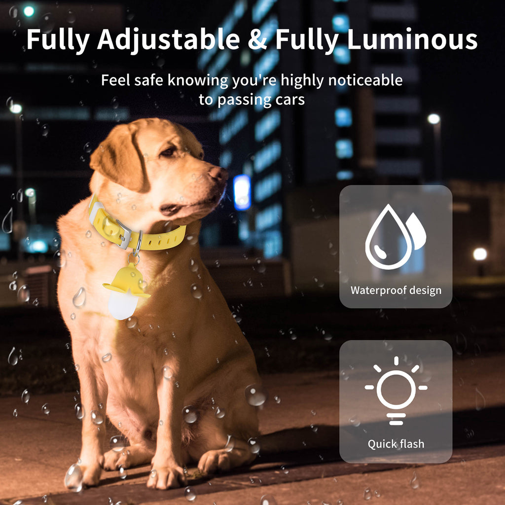 USB-Halsbandleuchte Banane für Hunde – Bild 2 | LuxeStyle
