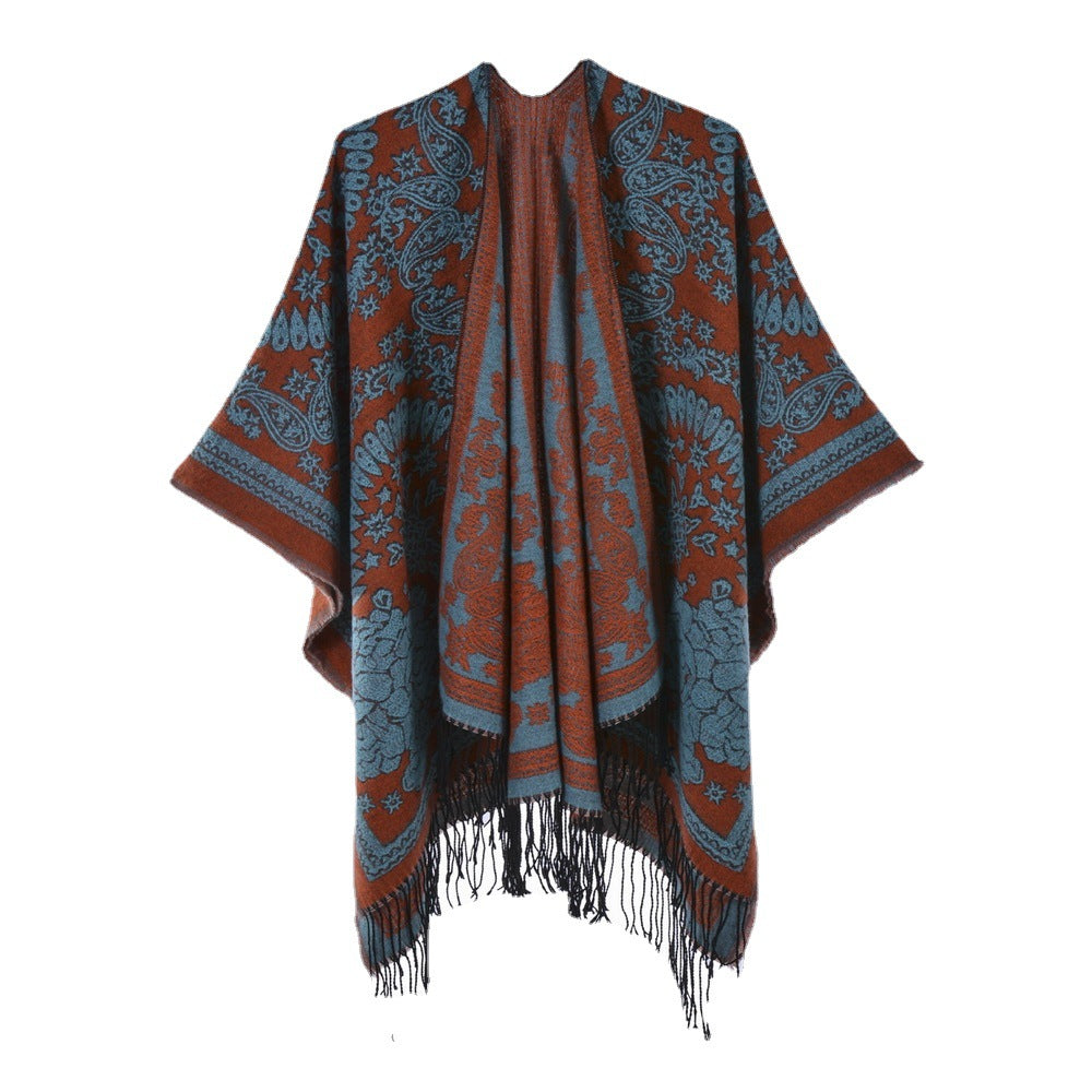 Tassel‑Schal aus Cashmere‑Blend – Bild 3 | LuxeStyle