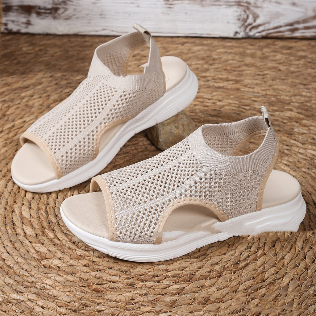 Sportliche Plateau-Sandalen für Damen – Bild 7 | LuxeStyle