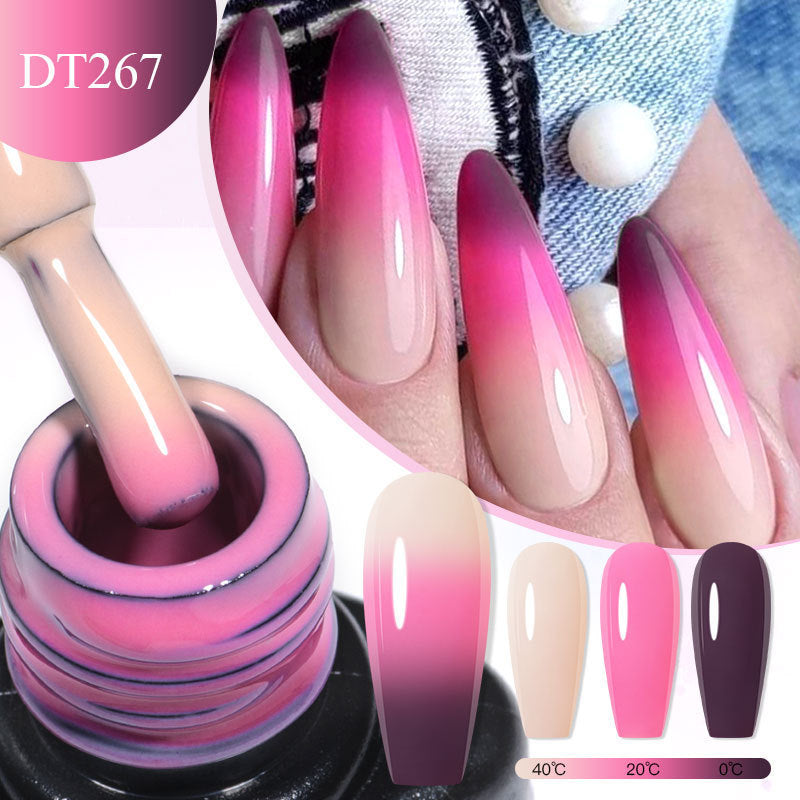 Schimmernder Thermo-Gel Nagellack – Ansicht 2