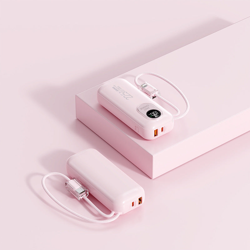 Kompakte Powerbank 10 000 mAh mit Dual‑Display – Bild 2 | LuxeStyle