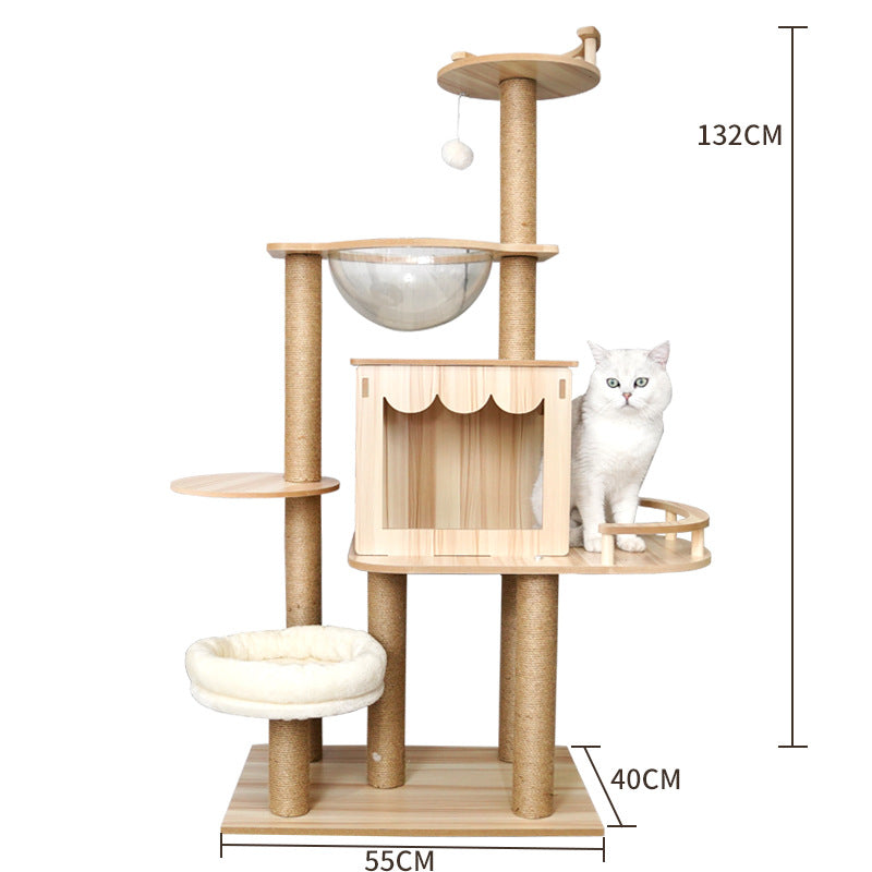 Katzen-Kratzbaum «Space Capsule»