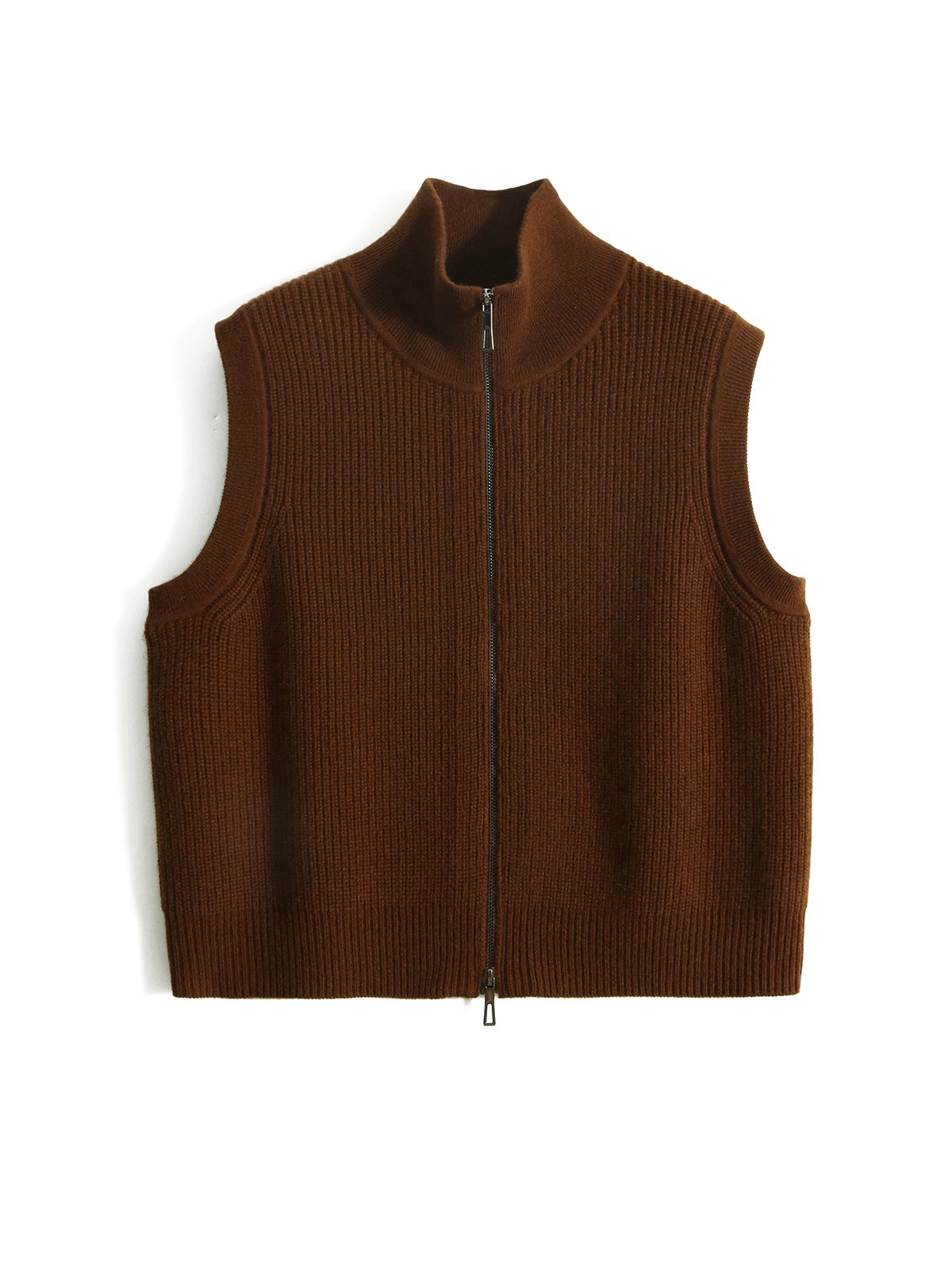 Merino Woll-Cardigan Weste