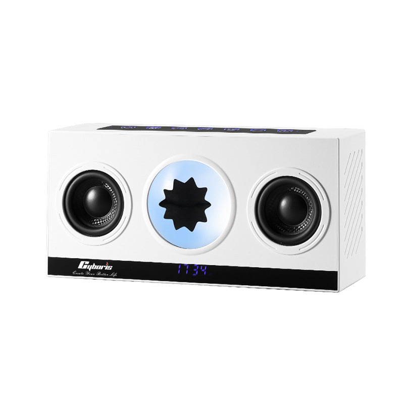Bluetooth Lautsprecher mit Doppelhorn und RGB-Beleuchtung – Bild 5 | LuxeStyle