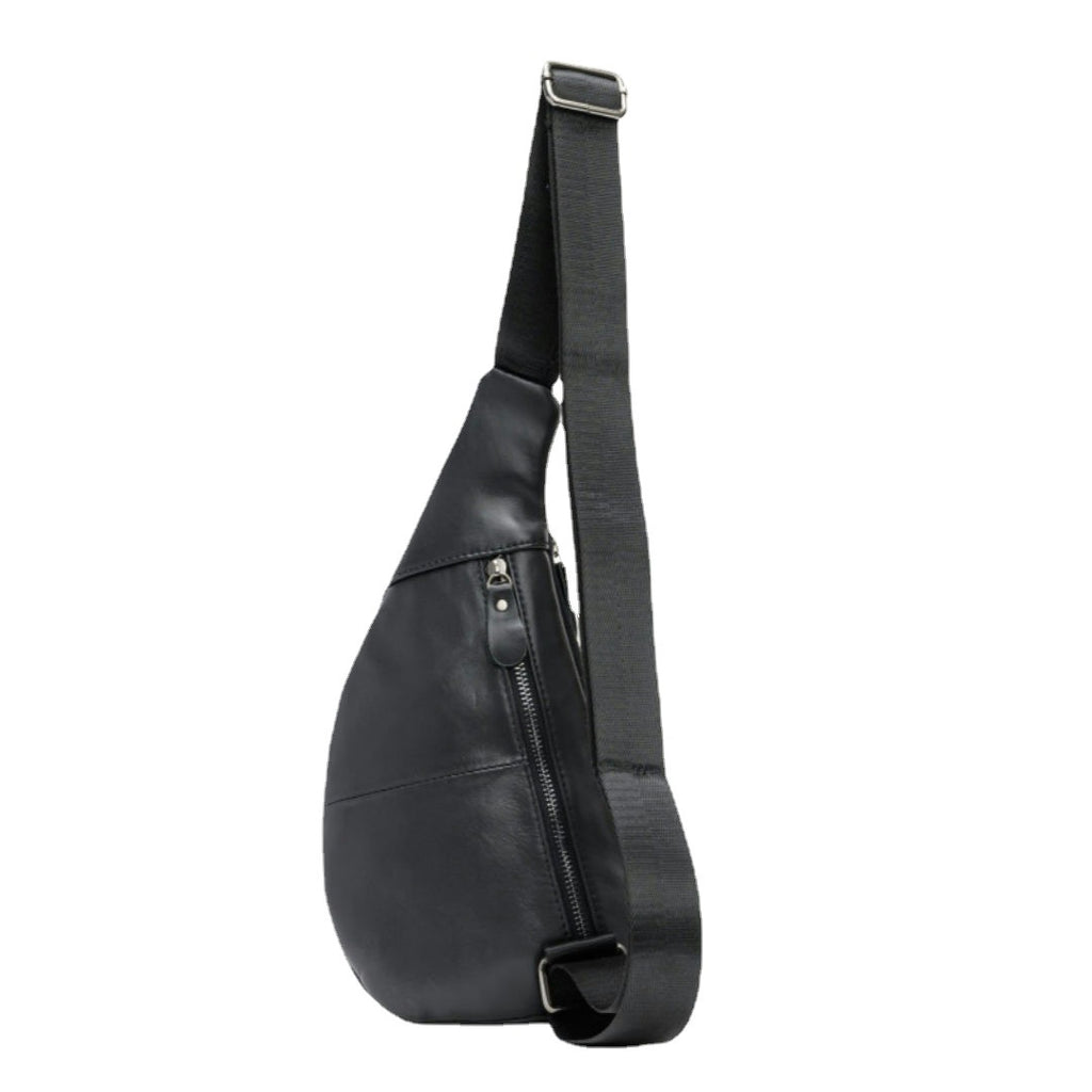 Crossbody-Tasche aus echtem Rindfleischleder – Bild 6 | LuxeStyle