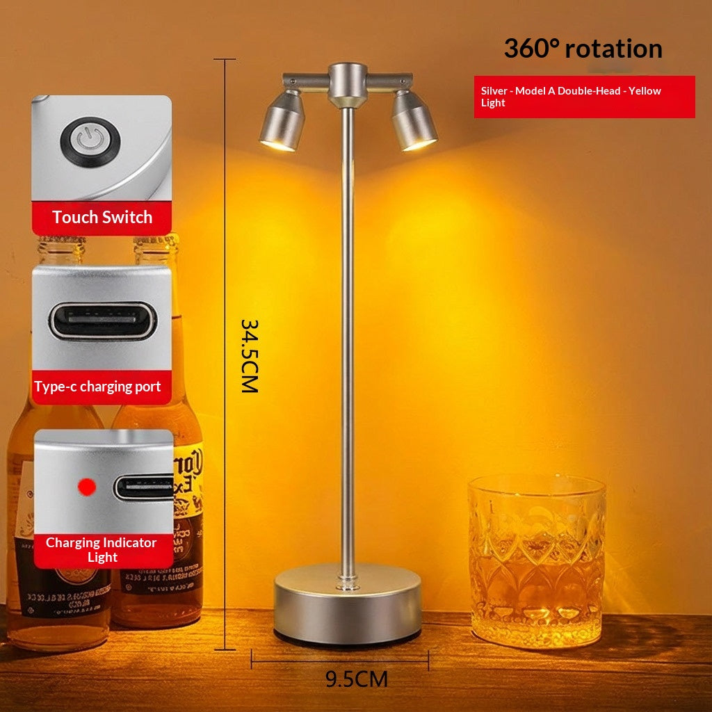 LED Ladeleuchte für Tisch und Bar