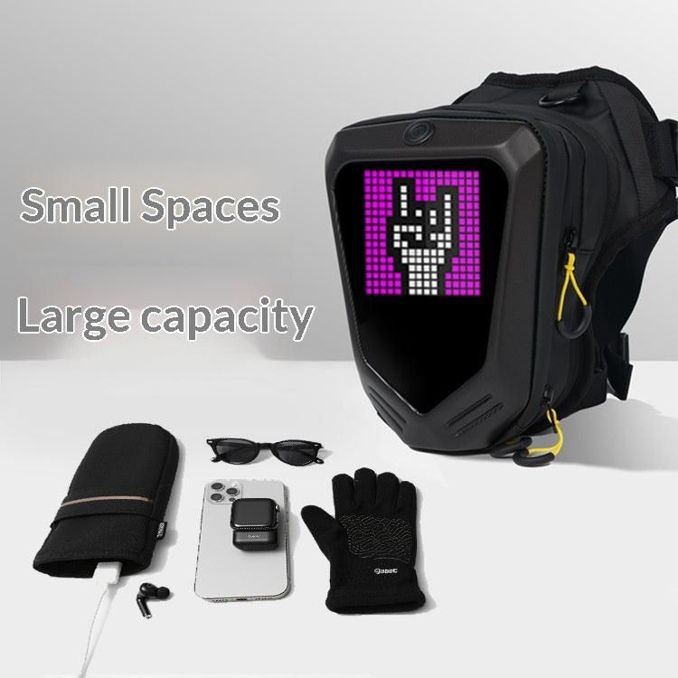 Pixel-Style Umhänge-Beintasche für den Radsport – Bild 3 | LuxeStyle