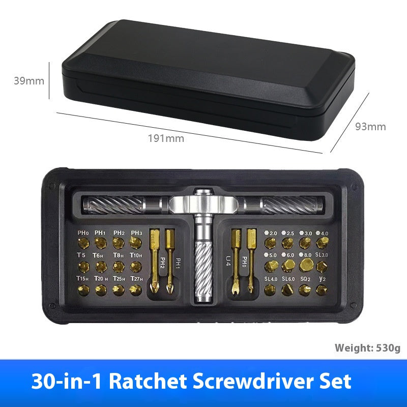 24-in-1 Ratschenschraubendreher-Set – Bild 8 | LuxeStyle