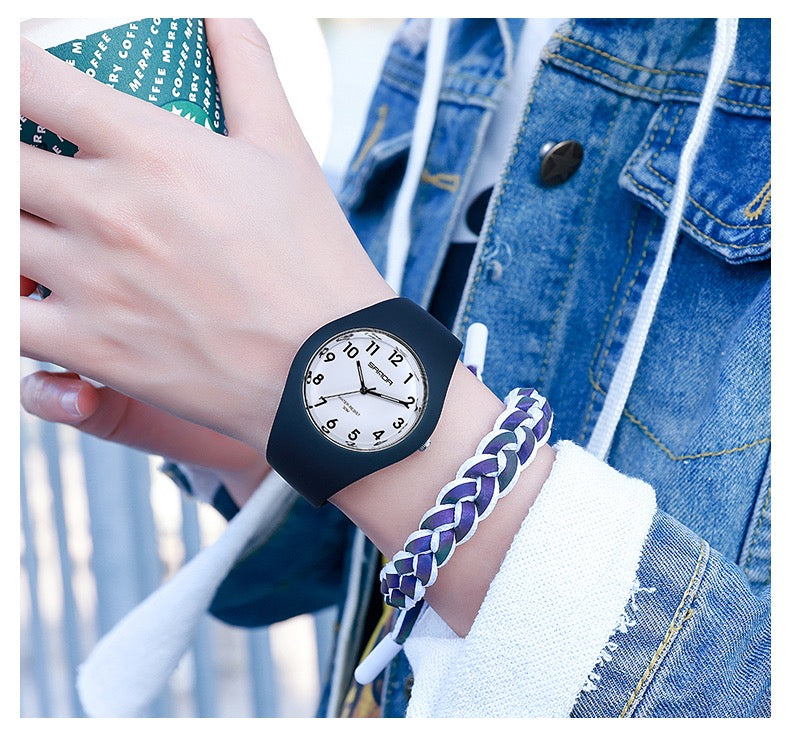 Simple Temperament Jelly Color Silikonuhr – Bild 8 | LuxeStyle
