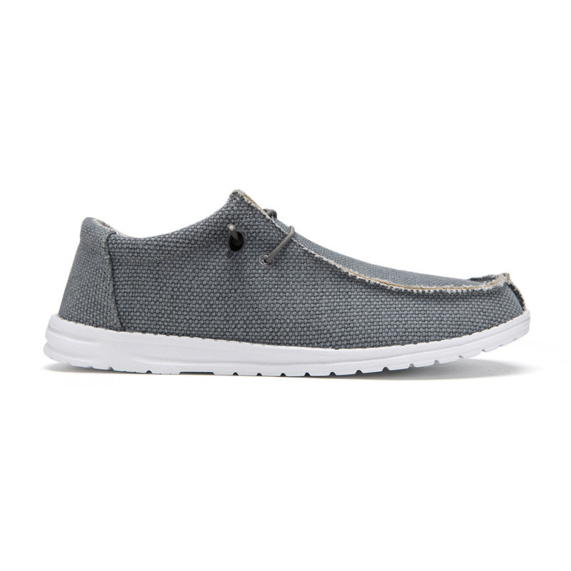 Herren-Slip-on «Sail» · Canvas, leichte Sohle