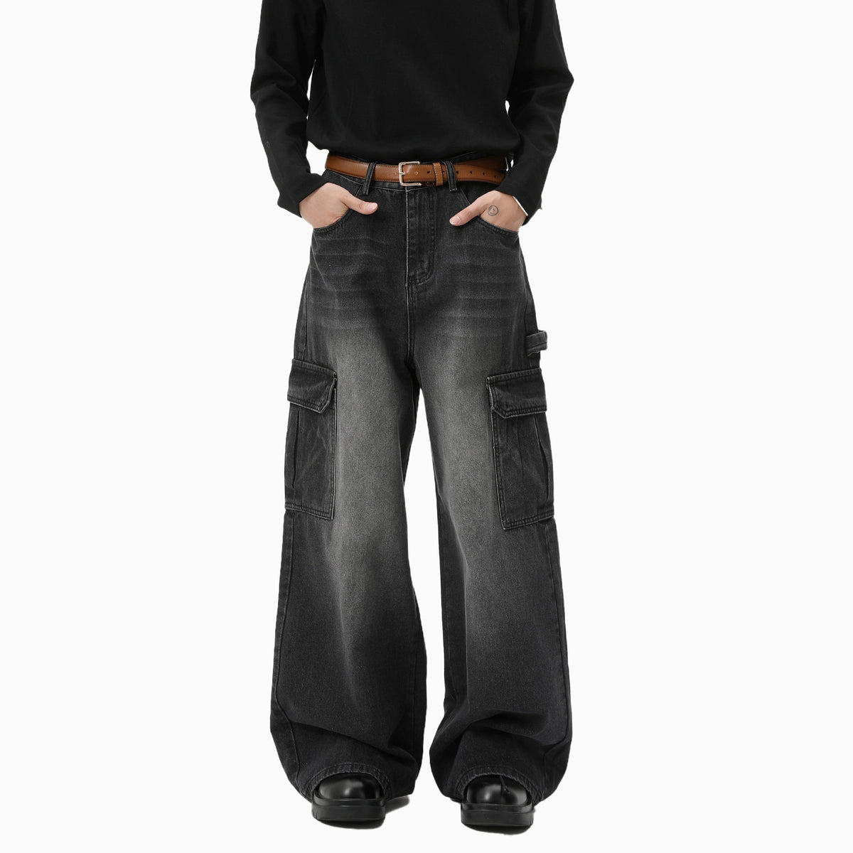 Herren Freizeit-Hose mit mehreren Taschen