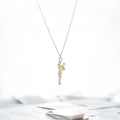 S925 Sterling Silber Embrace Love Halskette – Bild 1 | LuxeStyle