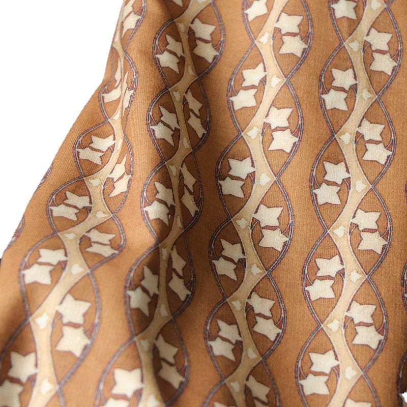 Retro 26-Rippen-Kordstoff mit Digitaldruck | LuxeStyle