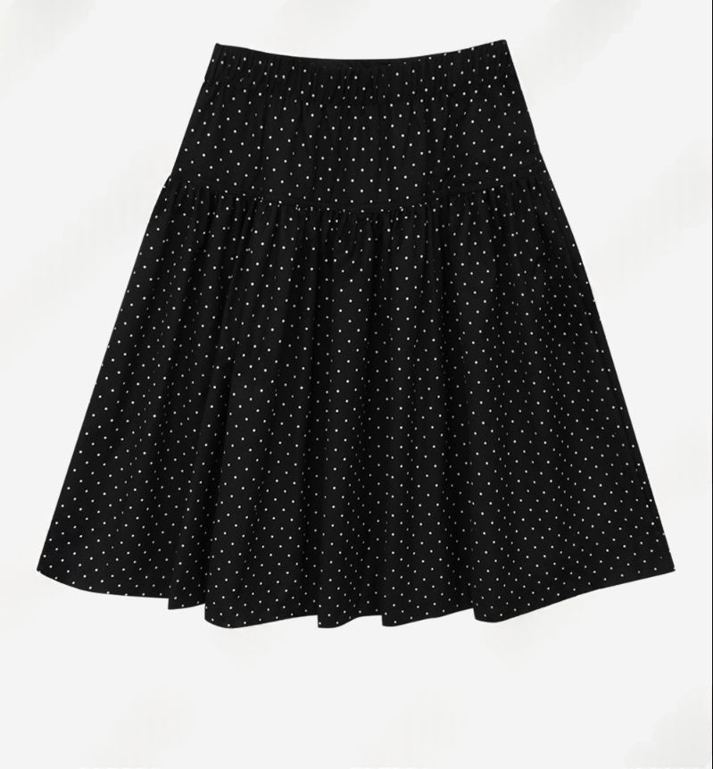 Mid-length Polka-dot Skirt – Ansicht 6