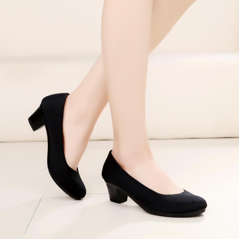 Stoffschuhe Damen – Schwarz, Atmungsaktiv – Bild 9 | LuxeStyle